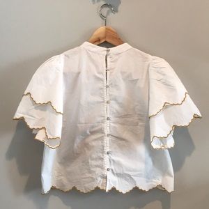 Zara Tops - Zara Trafaluc embroidered blouse Zara Tops - Zara Trafaluc embroidered blouse